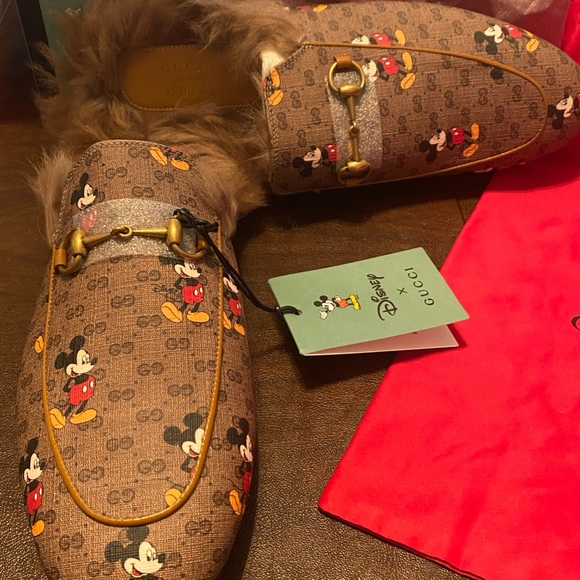 Limited Edition Disney x Gucci Princetown Sz41 - Picture 4 of 11